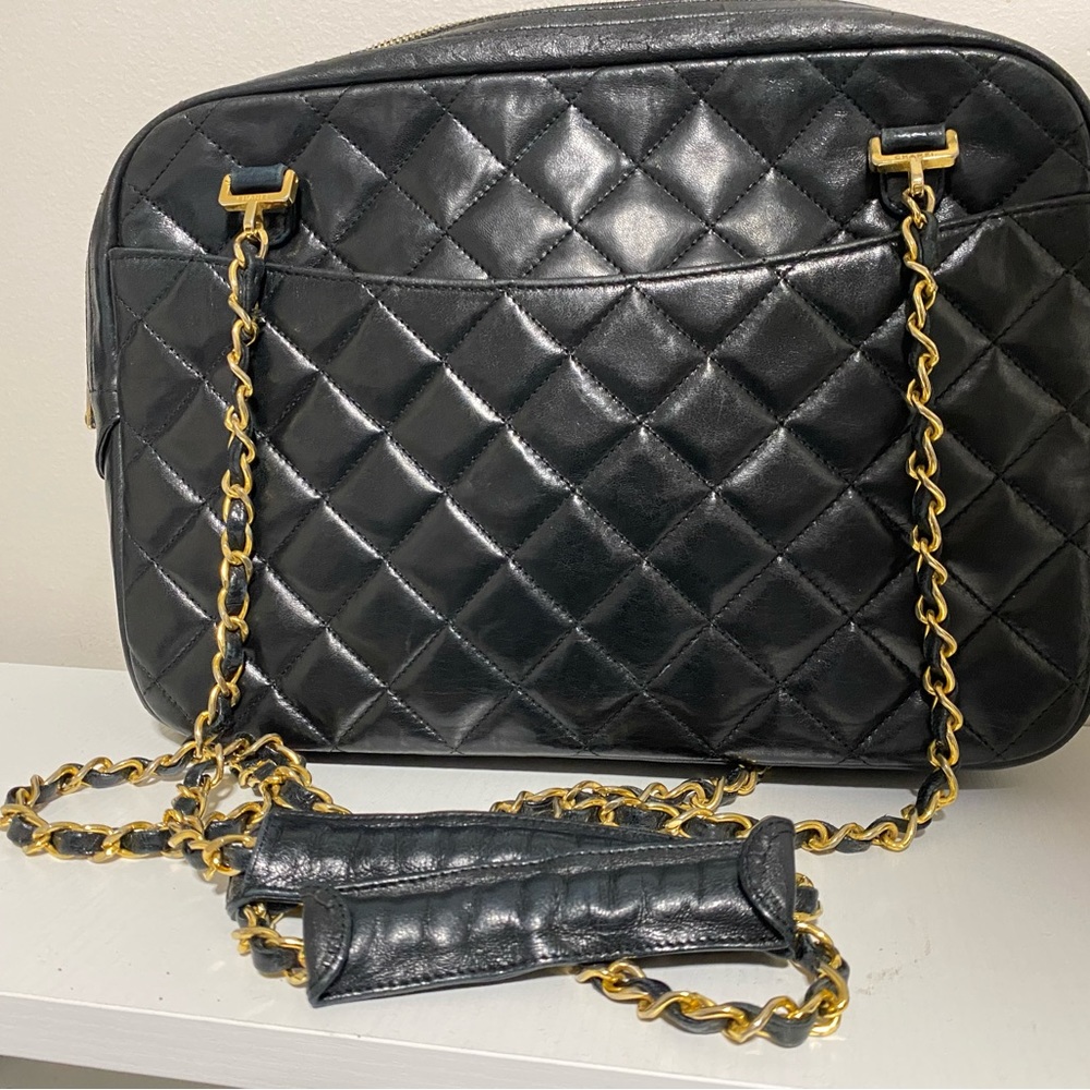 Vintage Chanel Matelasse Camera Bag